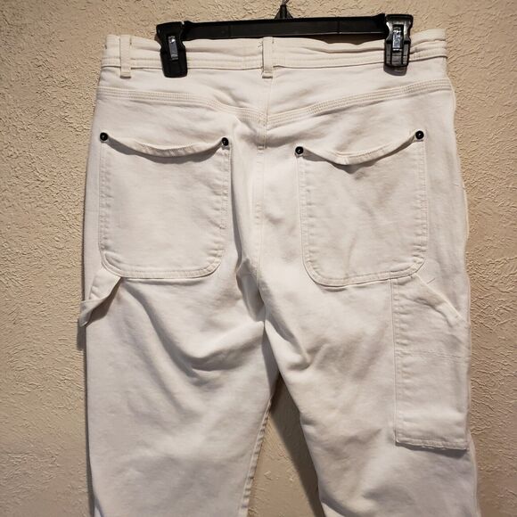 Frame | Women's Straight Leg Jeans White | Size 30 - Picture 8 of 8